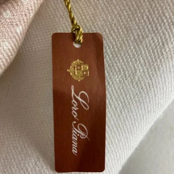 NWT Authentic Loro Piana Cashmere Silk Square Scarf Polka Dot - Picture 7 of 16